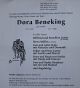 Traueranzeige Dora